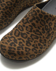 FitFlop Shuv Suede Leopard Mules