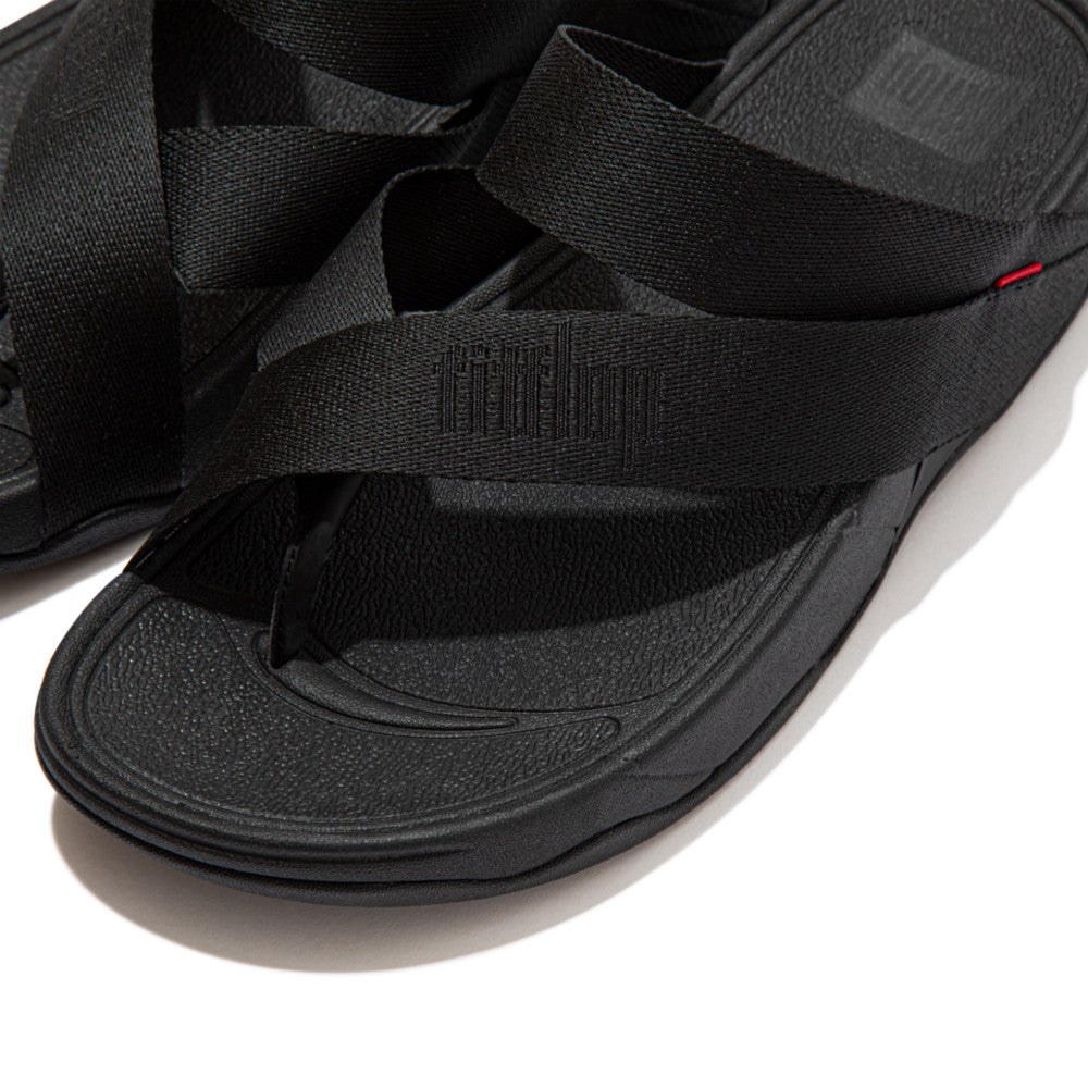 FitFlop Sling Mens Weave Toe-Post Sandals Microwobbleboard