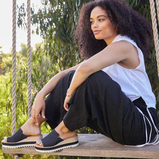 TOMS Diana Mule Wedge Sandal Sandal