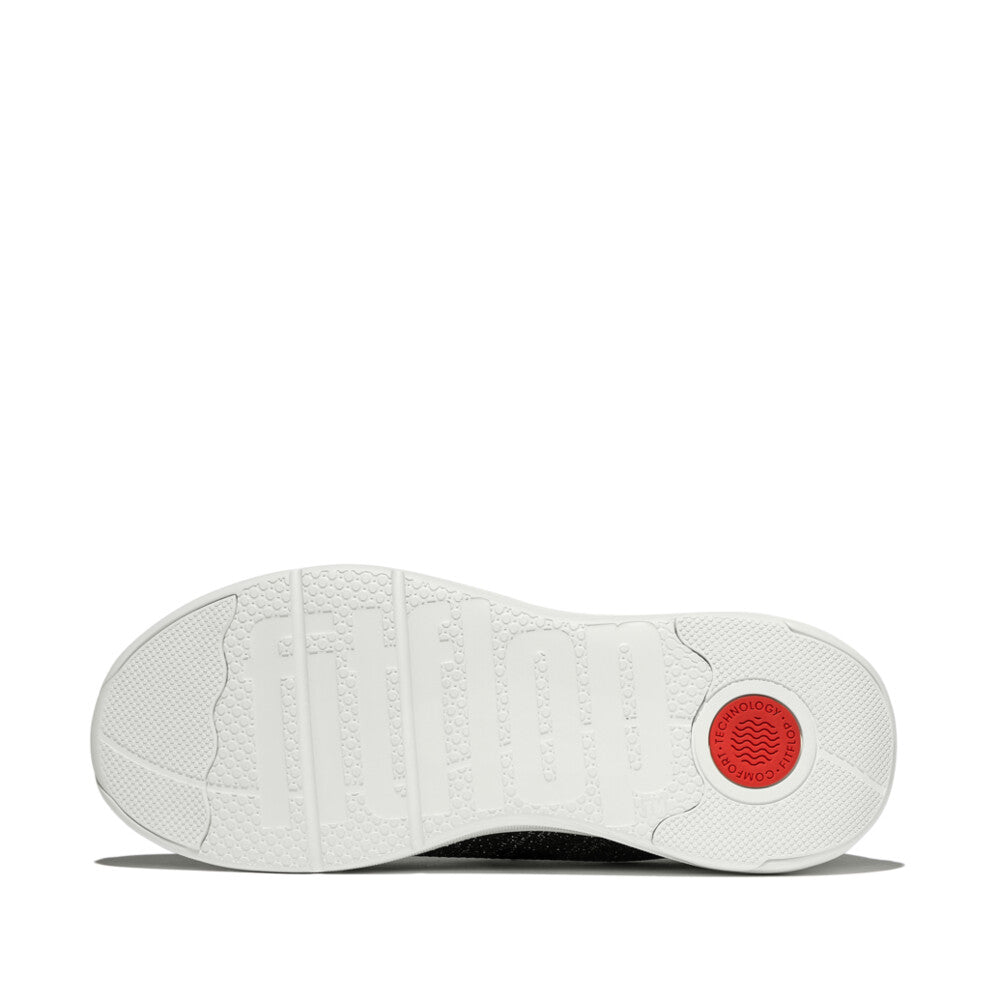 FitFlop SUPER-Q Knit Slip-On Laced Trainers Sneaker
