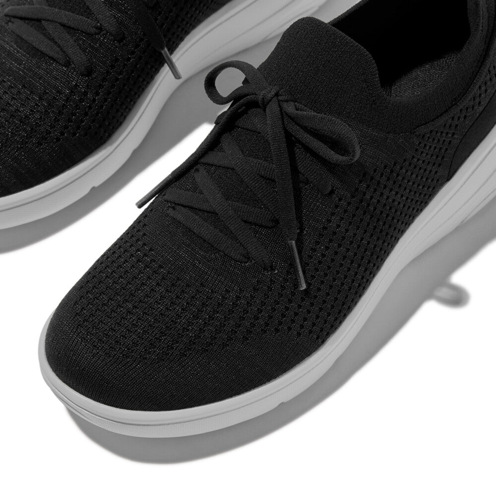 SUPER-Q Knit Slip-On Laced Trainers