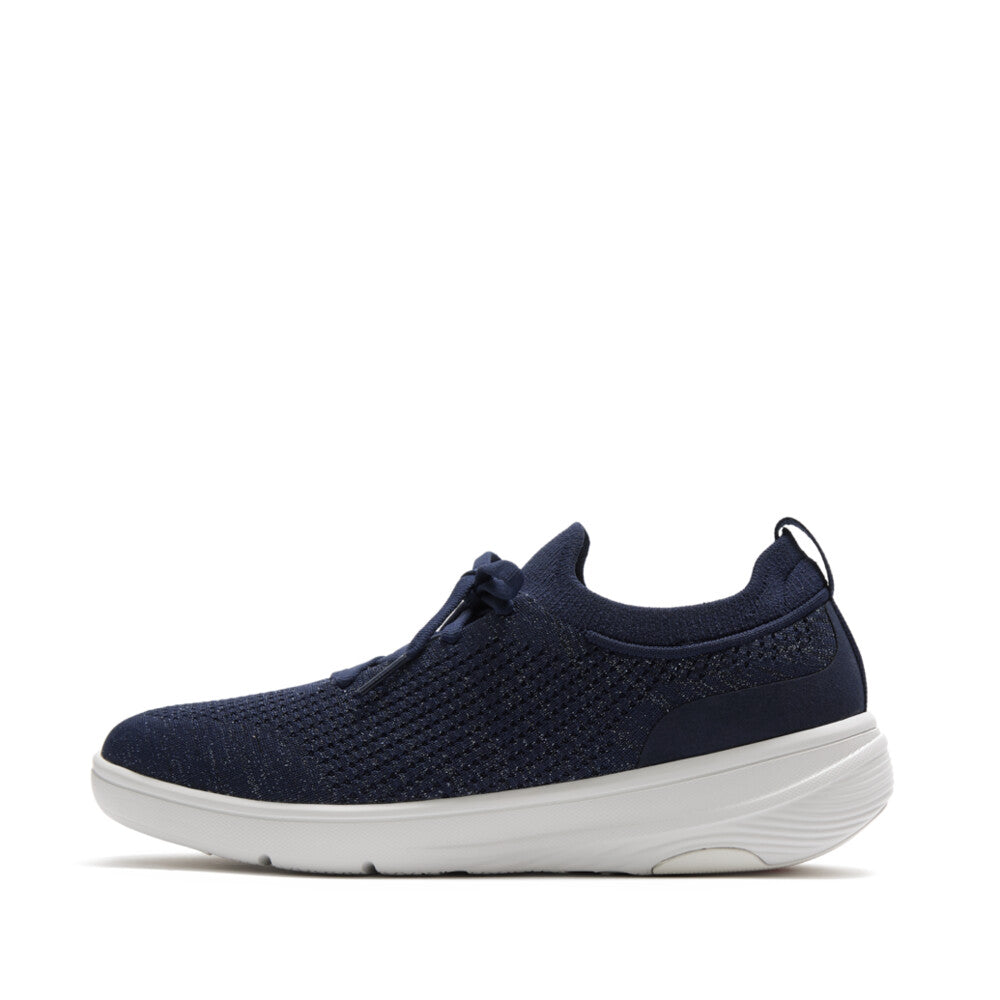 SUPER-Q Knit Slip-On Laced Trainers