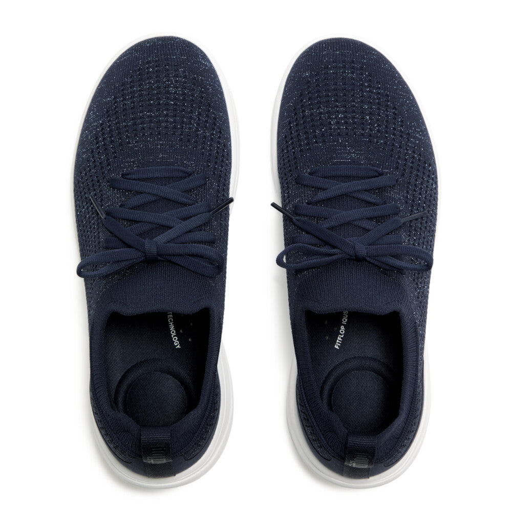 SUPER-Q Knit Slip-On Laced Trainers