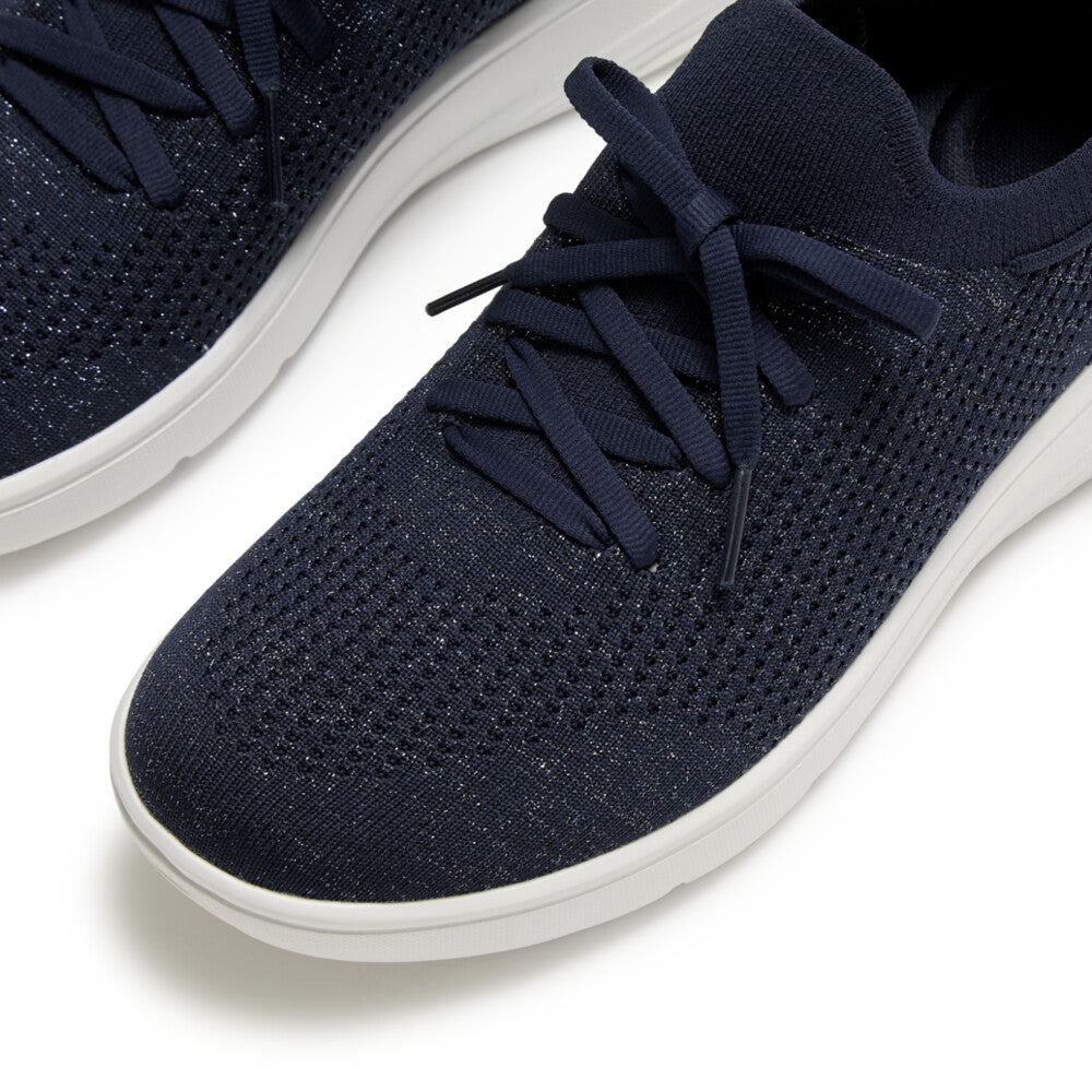 SUPER-Q Knit Slip-On Laced Trainers