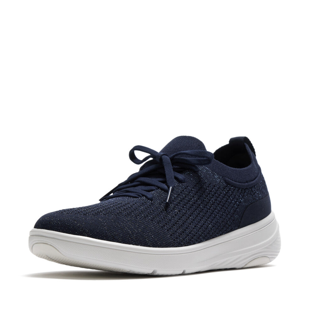 SUPER-Q Knit Slip-On Laced Trainers
