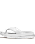 FitFlop FitFlop SURFF Padded-Leather Toe-Post Sandals  Urban White 4 