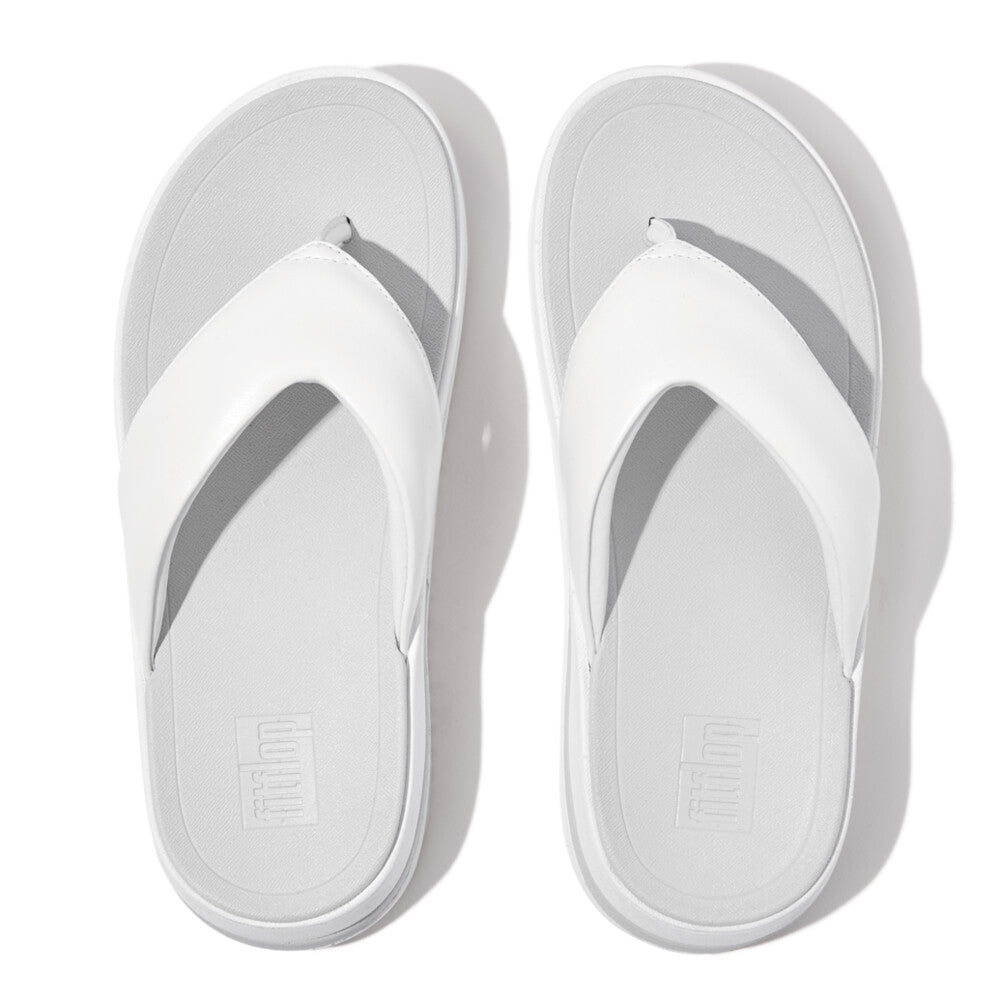 Padded-Leather Toe-Post Sandals SURFF Microwobbleboard