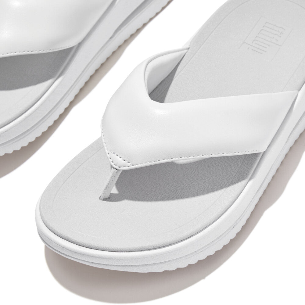 Padded-Leather Toe-Post Sandals SURFF Microwobbleboard