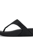 FitFlop LULU Shimmerglitz Toe-Post Sandal