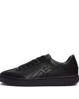 FitFlop FitFlop Men's Dash FF Leather Trainers iQushion All Black UK 7