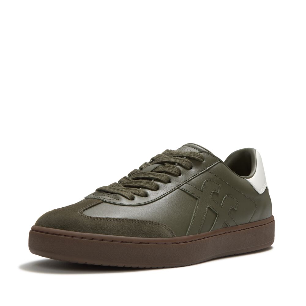 FitFlop FitFlop Men's The Dash T-Toe Leather Trainers Sneaker