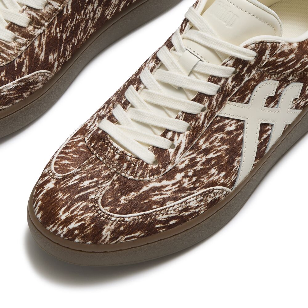 FitFlop THE DASH FF Pony Cow T-Toe Trainers