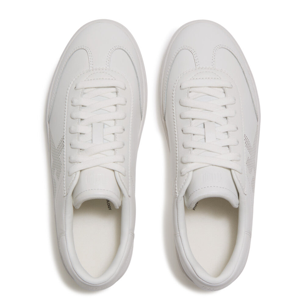 Trenton FitFlop Dash FF Leather T-Toe Trainers iQushion