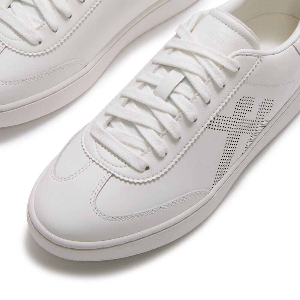 Trenton FitFlop Dash FF Leather T-Toe Trainers iQushion