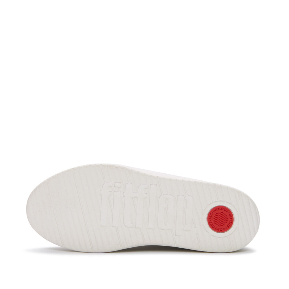 Trenton FitFlop Dash FF Leather T-Toe Trainers iQushion
