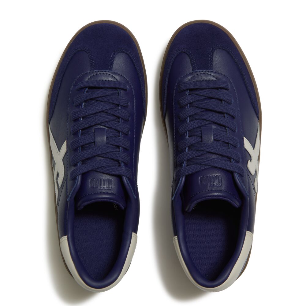 FitFlop The Dash T-Toe Leather Sneakers