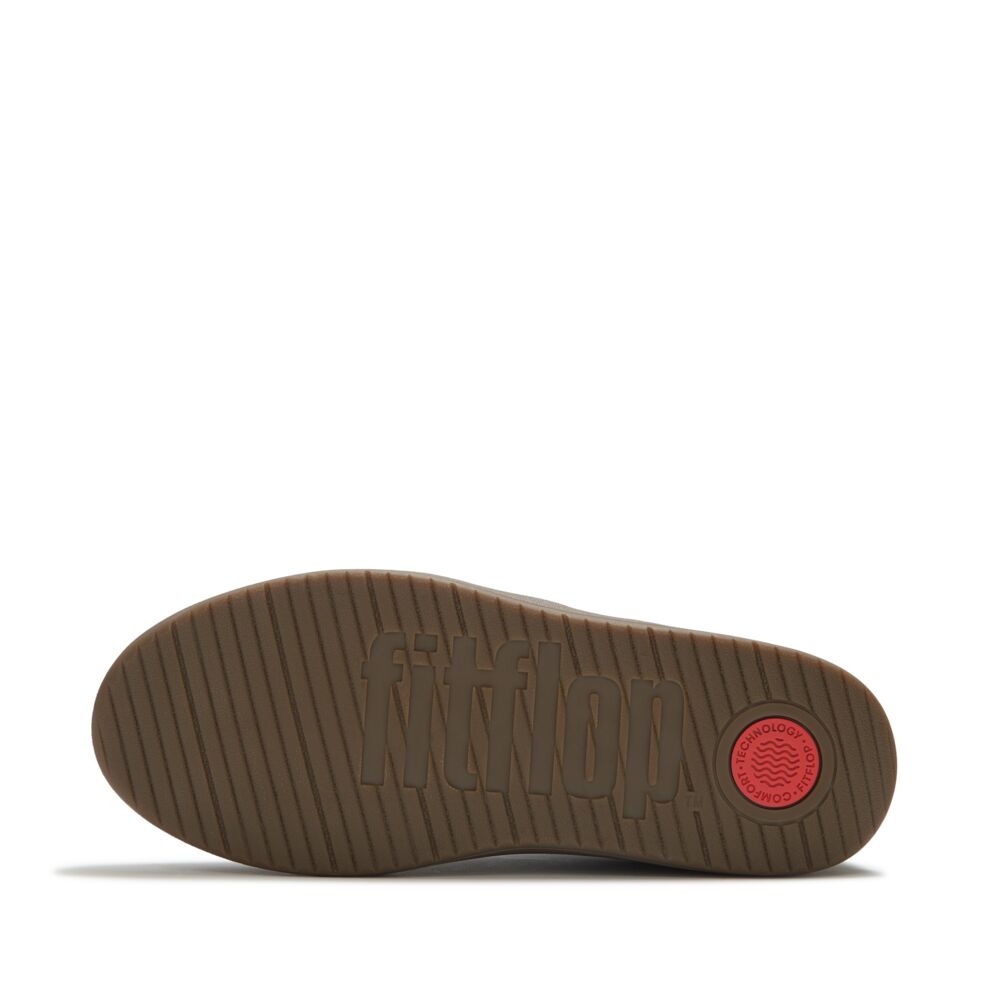 FitFlop The Dash T-Toe Leather Sneakers
