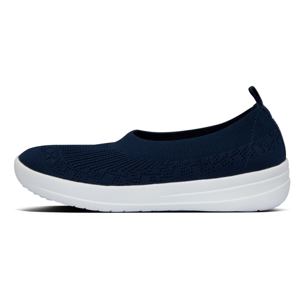 FitFlop Überknit Ballet Pumps Anatomicush Midnight Navy 3