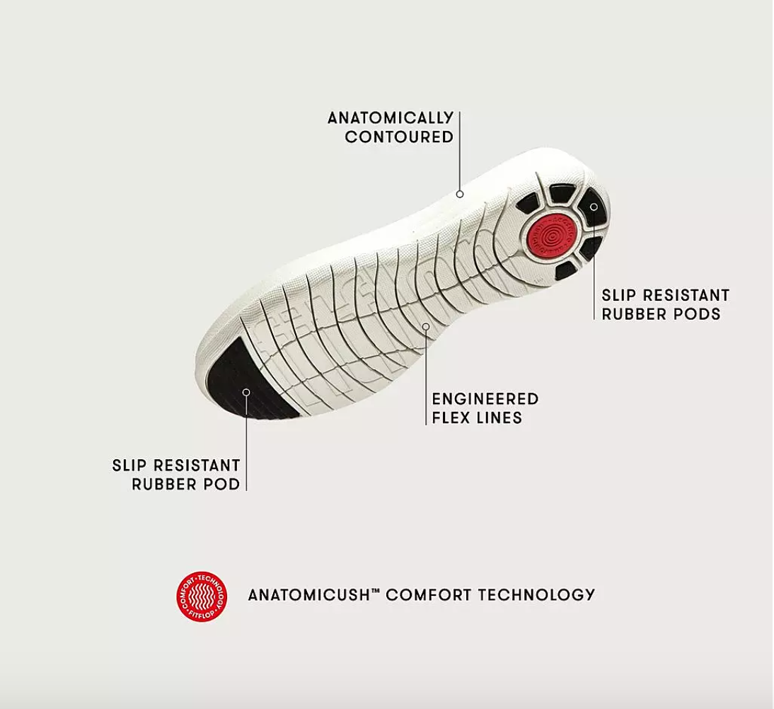 FitFlop Überknit Ballet Pumps Anatomicush