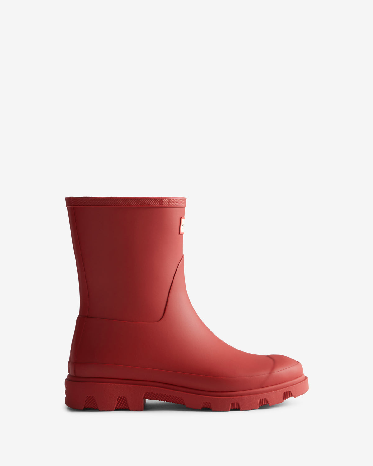 Hunter Hunter Downpour Short Wellington Boot Boot Military Red UK 4