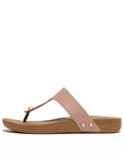 FitFlop FitFlop IQushion Leather Toe-Post Sandals Sandal Beige 4 