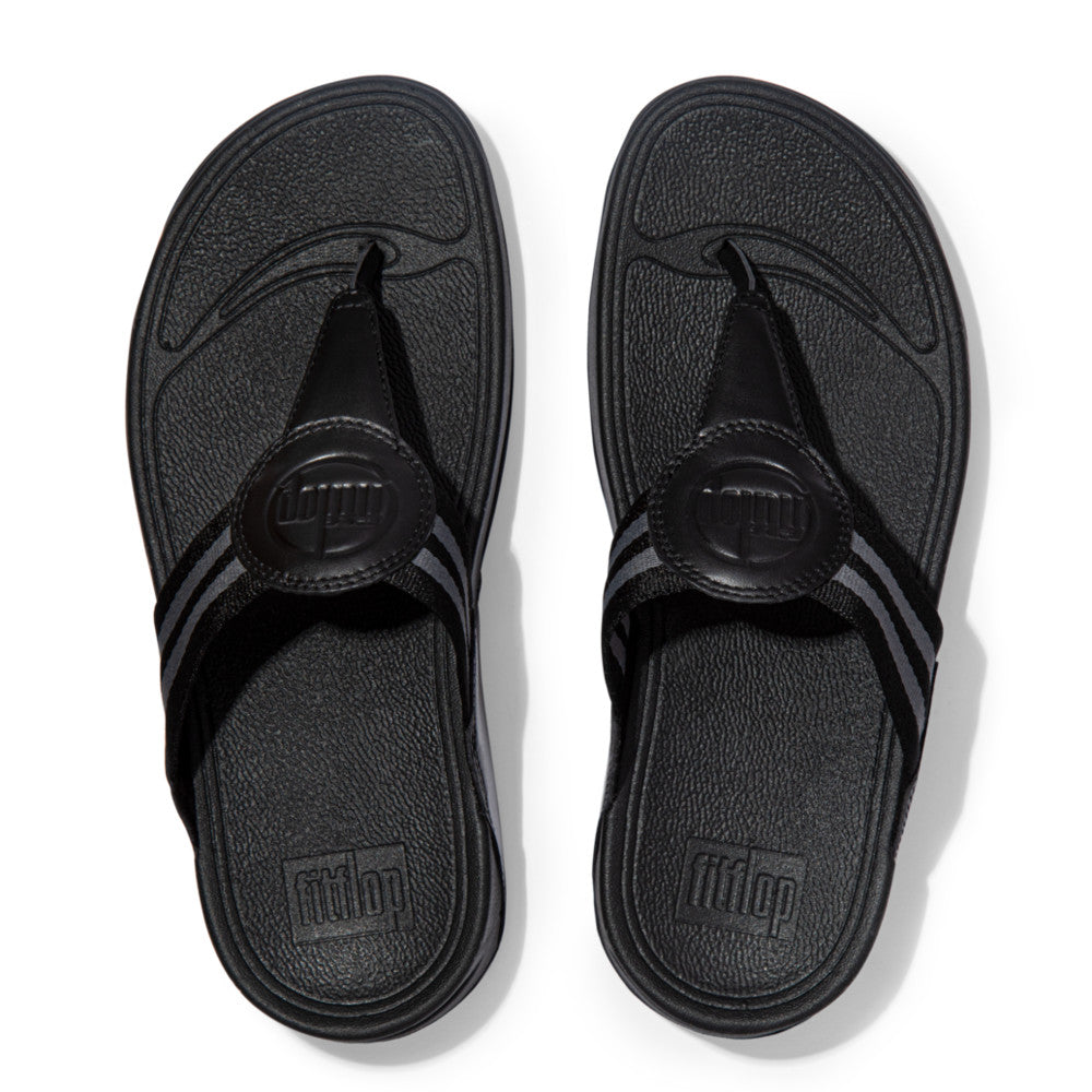 FitFlop Walkstar Webbing Toe-Post Sandals Microwobbleboard