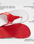 FitFlop Walkstar Webbing Toe-Post Sandals Microwobbleboard