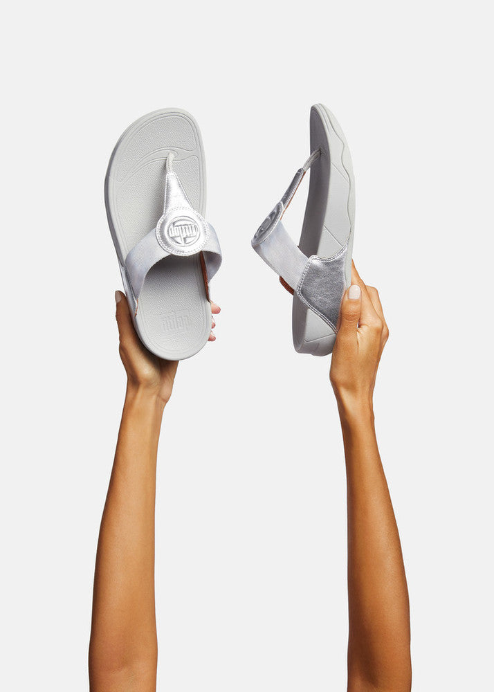 FitFlop Walkstar Webbing Toe-Post Sandals Microwobbleboard