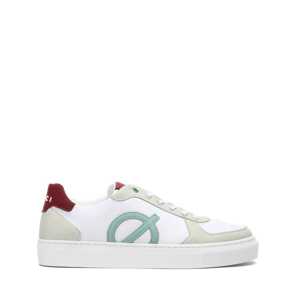 Loci Classic Sneaker White/Maroon/Blue 8