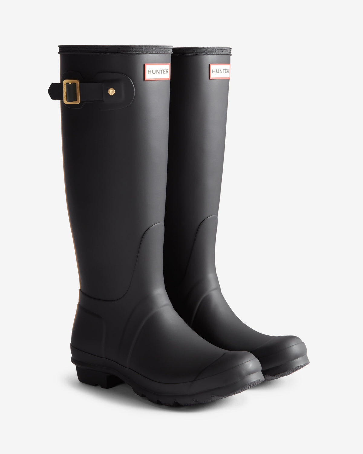 Hunter Women's Leopard Print Backstrap Tall Wellington Boots Boot