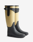 Hunter Refined Tall Canvas Wellington Boot