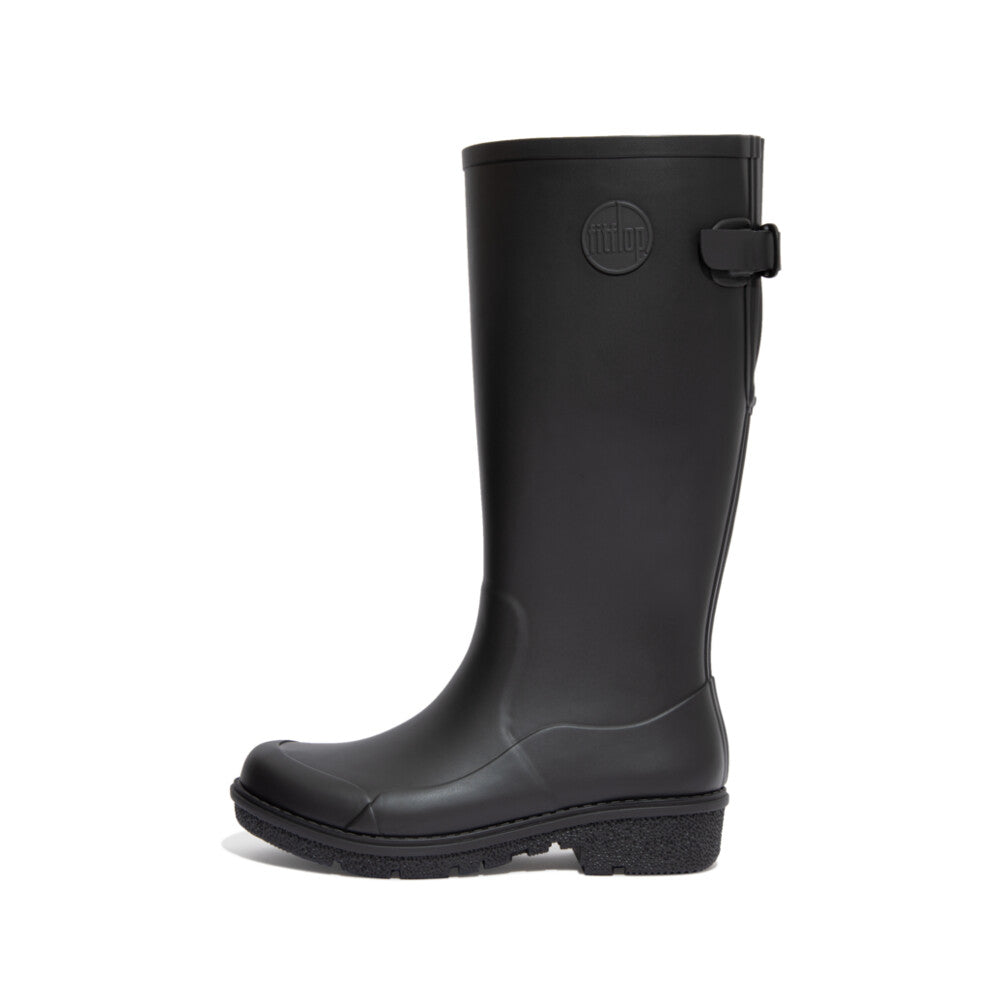 FitFlop FitFlop WONDERWELLY Tall Wellington Boots  All Black 3 