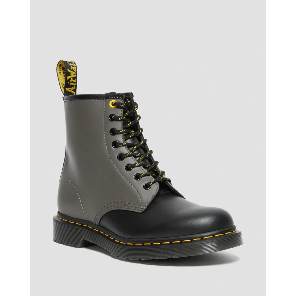 Dr Martens Dr Martens 1460 Smooth Clash Leather Lace Up Boots Boot