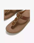 FitFlop LULU Glossy Button Toe-Post Sandals