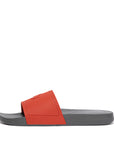 FitFlop FitFlop IQUSHION Mens Pool Slides  Red Clay 7 