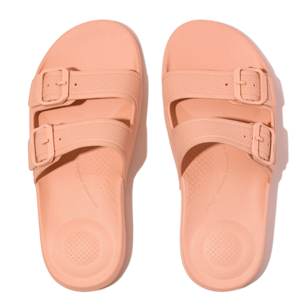 FitFlop FitFlop IQUSHION Two-Bar Buckle Slides    