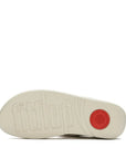 FitFlop FINO Pearls-And-Crystal Toe-Post Sandals