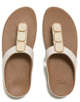 FitFlop LULU Glossy Button Toe-Post Sandals