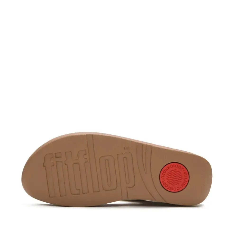 FitFlop LULU Glossy Button Toe-Post Sandals