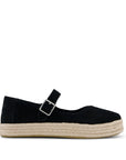 TOMS Carolina Mary Jane Espadrille Slip On Black 3
