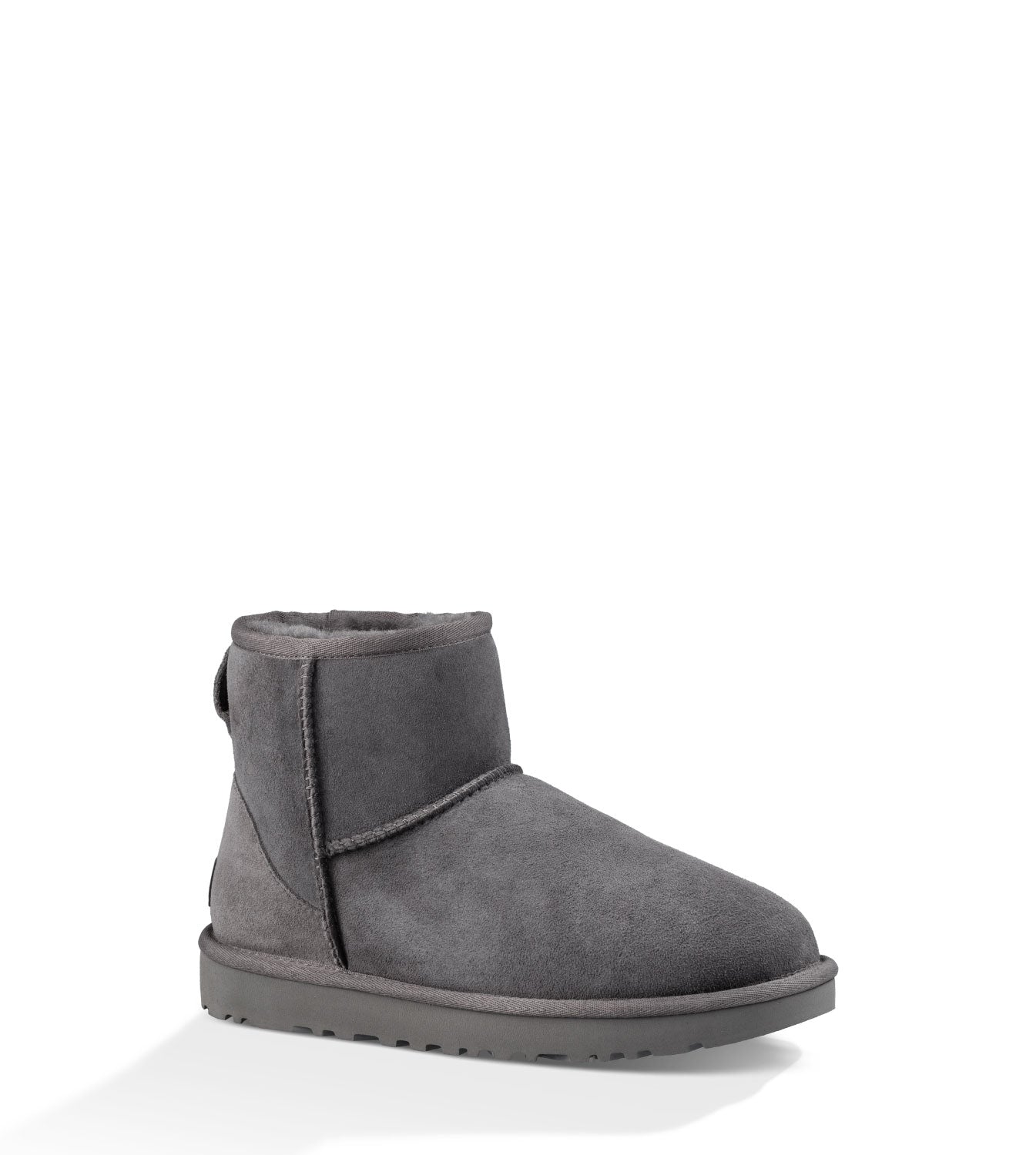 Mini ugg boots grey hotsell