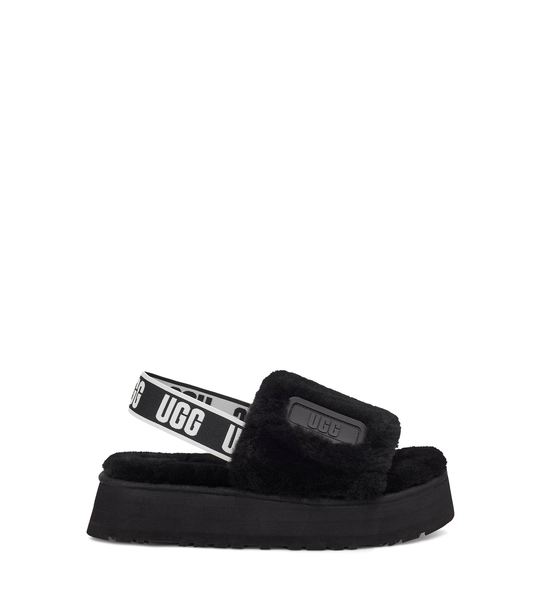 UGG UGG Disco Slide Slippers Black 3 