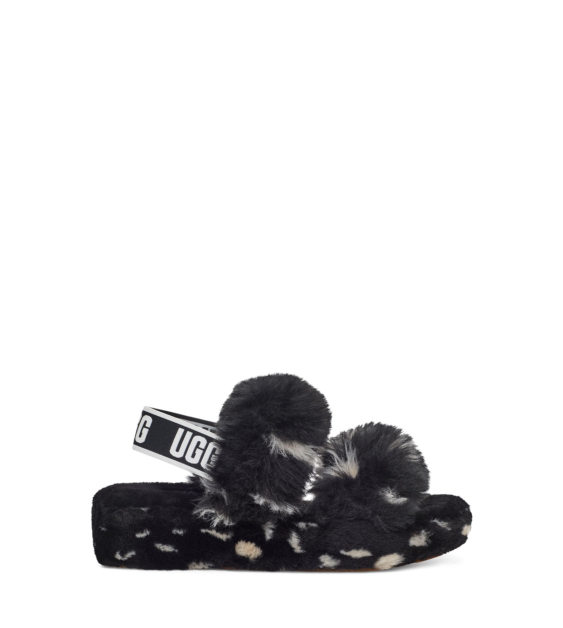 UGG UGG Oh Yeah Spots Slippers Black 3 