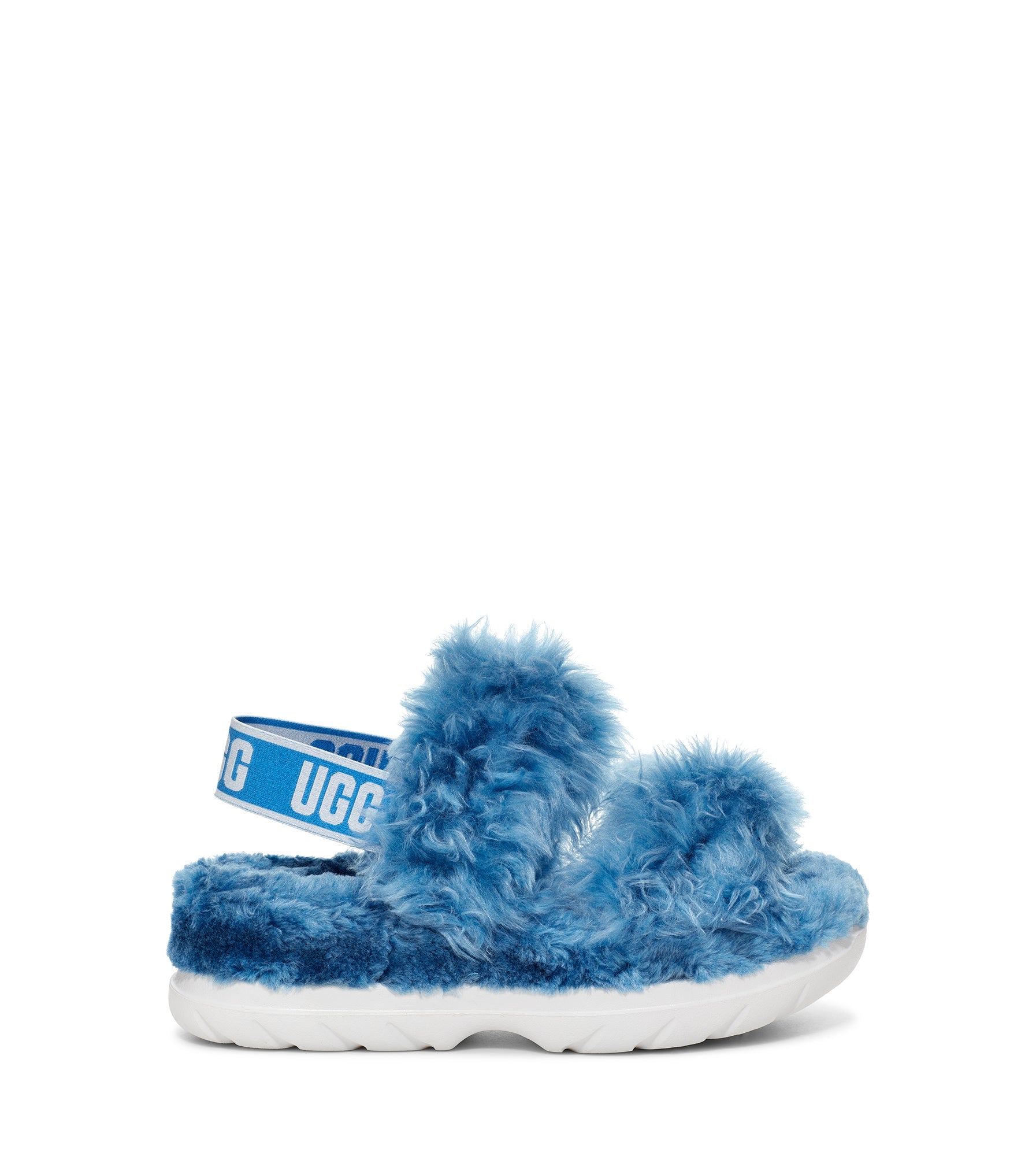 UGG UGG Fluff Sugar Sandal Slippers Blue 3 
