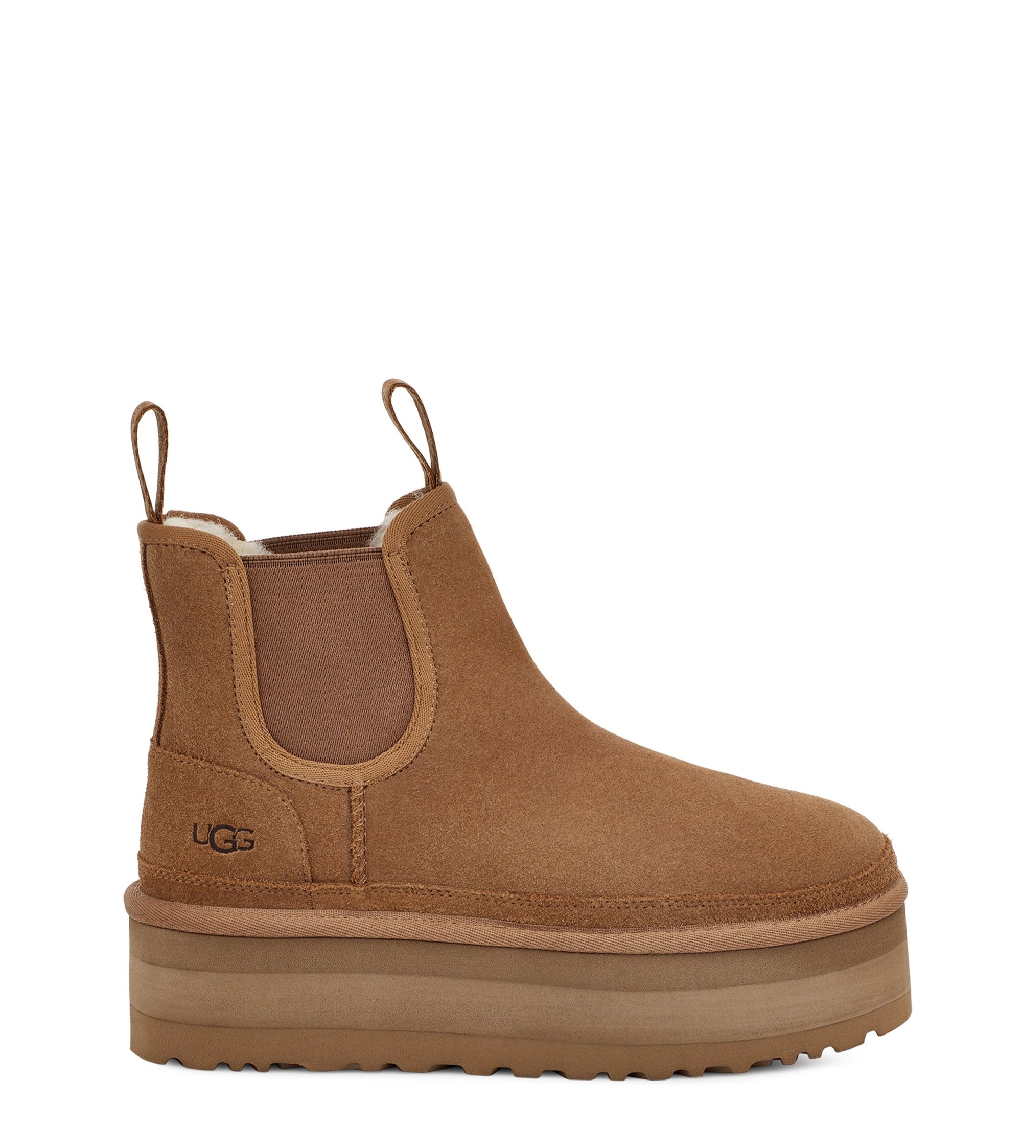 UGG UGG Neumel Platform Chelsea Boot Chestnut 3 