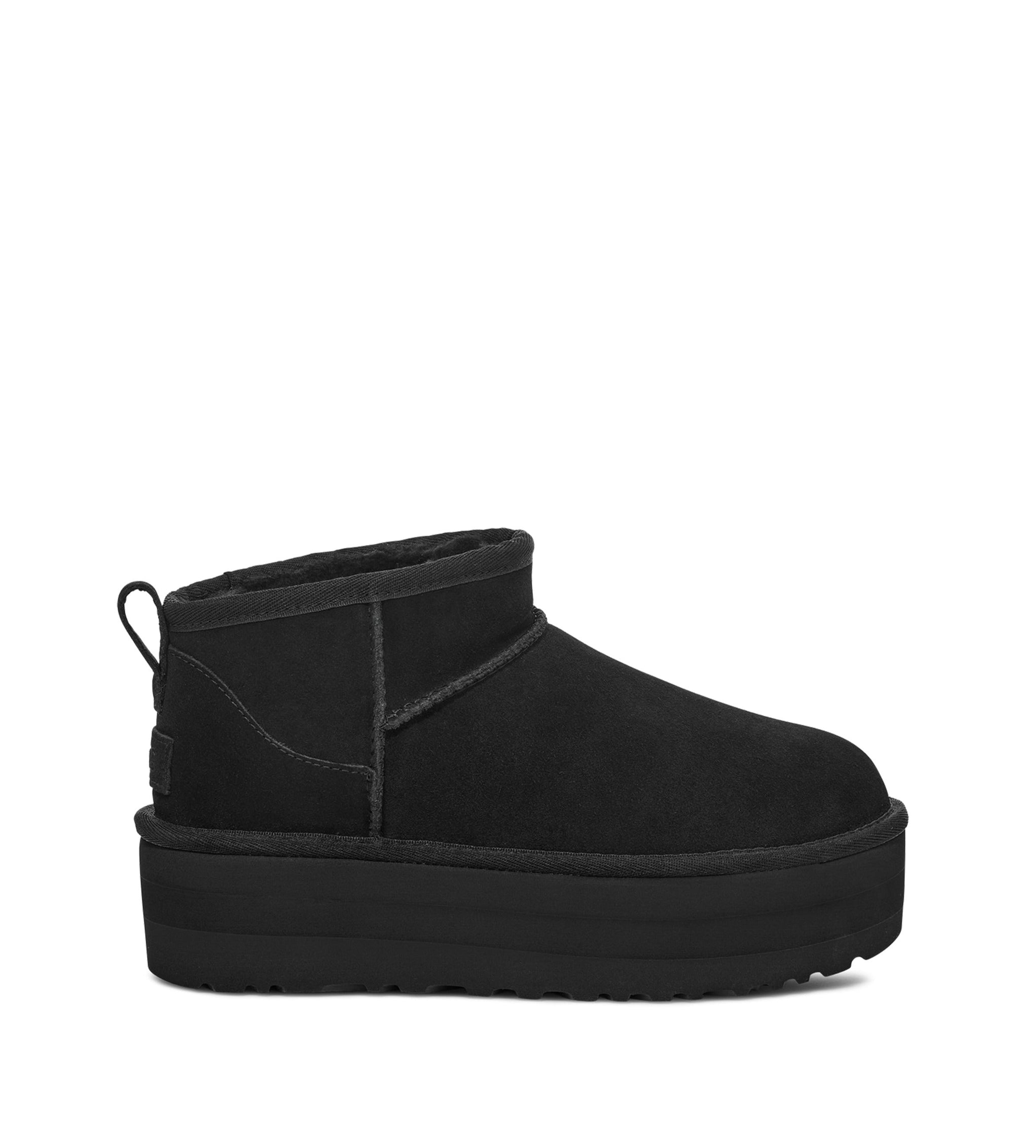 UGG UGG Classic Ultra Mini Platform Boot Black 3 