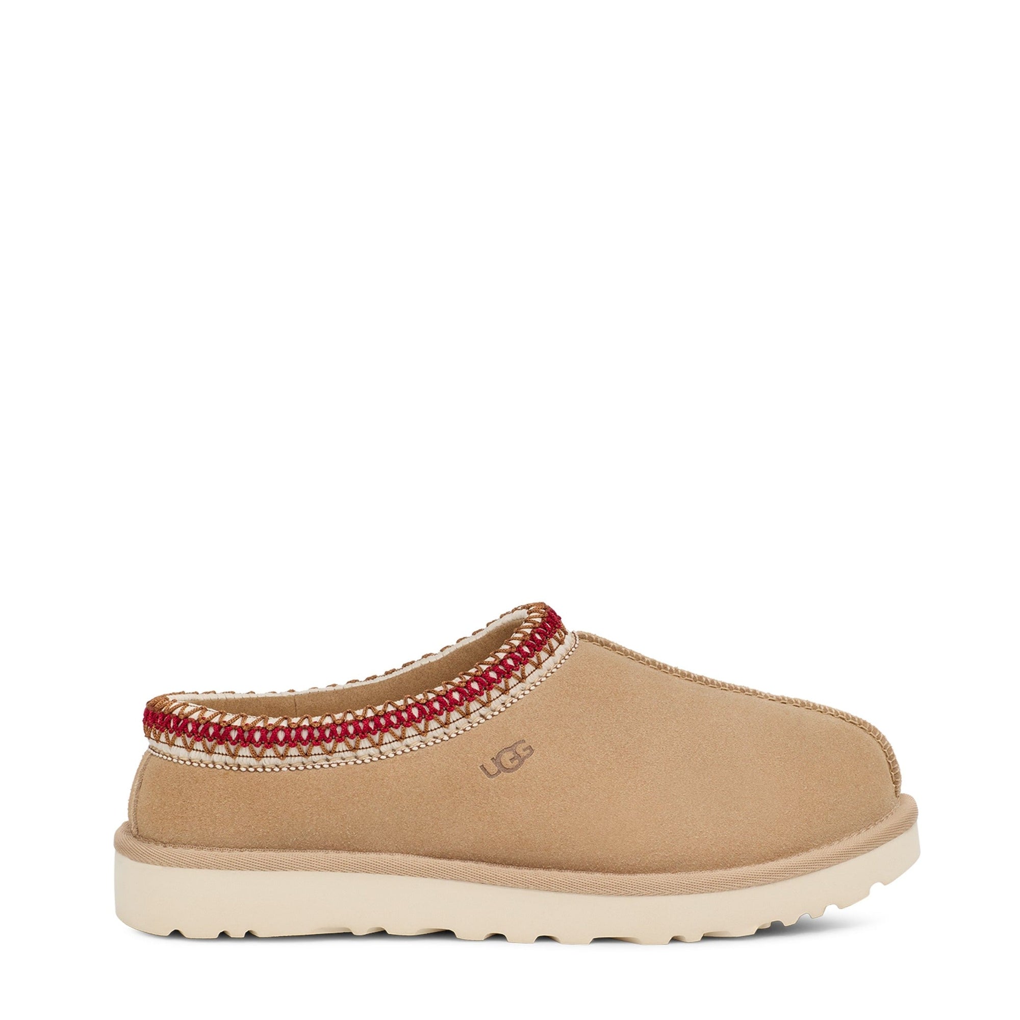 UGG UGG Tasman Slippers Sand/Dark Cherry 3 