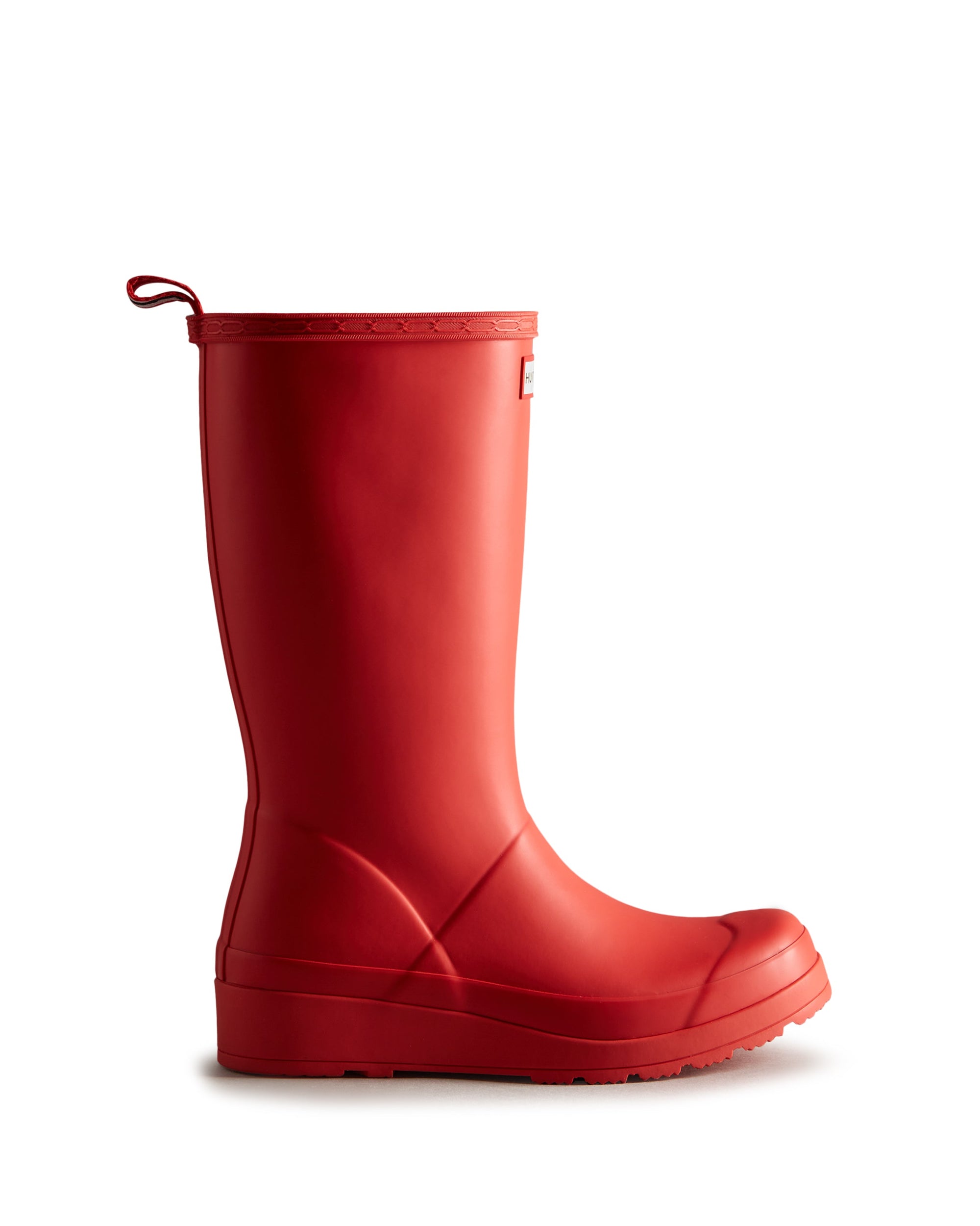 Hunter Hunter Play Boot Tall Boot Logo Red 3 