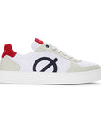 Loci Classic Sneaker White/Red/Navy 3 